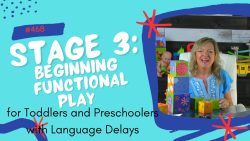 Therapists Register For This Course #468 Stage 3: Beginning Functional Play in Stages of Play for Toddlers and Preschoolers with Language Delays