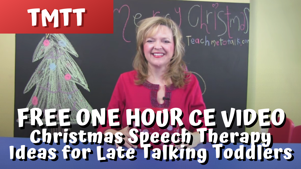 ASHA CEU Course Christmas Speech Therapy Guide