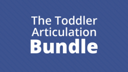 Toddler Articulation Bundle - SAVE $21!